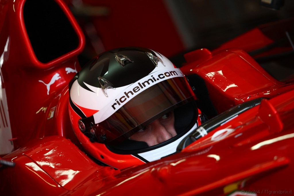 Test Ferrari F2008 Italian F3 Drivers Vallelunga